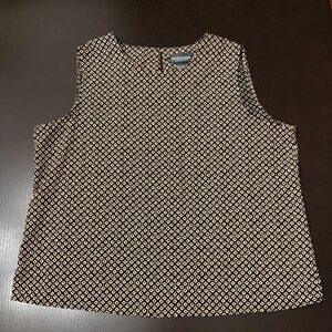 Sleeveless Womens Top by Notations, XL, EUC